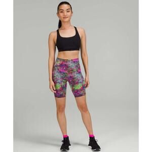 Lululemon Wunder Train High-Rise Short 8" Vivid Floral Tone Multi Size 4 Running